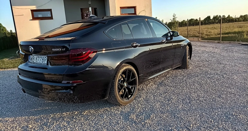 BMW 5GT cena 104500 przebieg: 258000, rok produkcji 2016 z Tarczyn małe 326